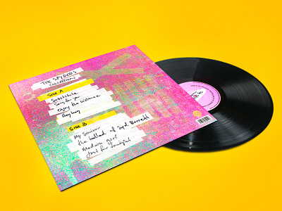 Markus Wreland Album Artwork album artwork graphic design record typography vinyl