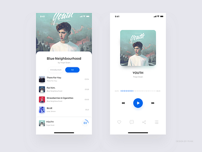 Music Player app daily design dribbble music player ui ui