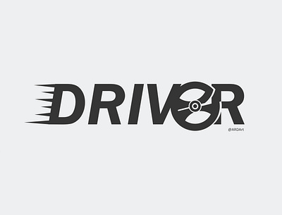 Driver 01 branding design flat illustration logo minimal