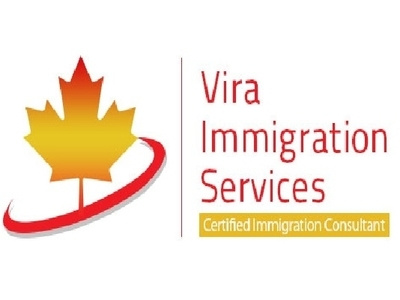 Vira Immigration Logo illustration logo