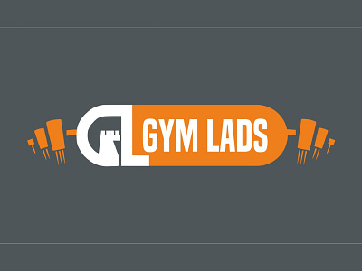 GYM LADS design logo