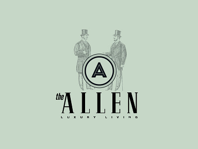 The Allen houston logo mixed use development