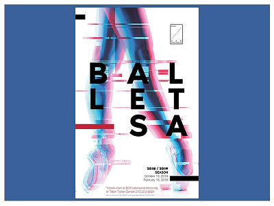 Ballet San Antonio Posters 2018 Exploration 2