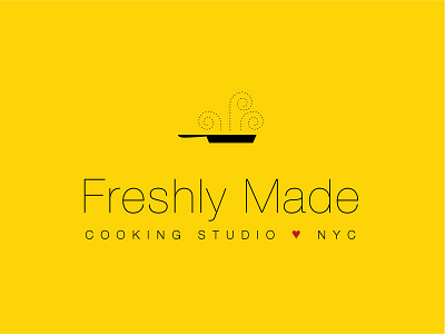 Freshly Made Cooking Studio NYC cooking icon logo nyc