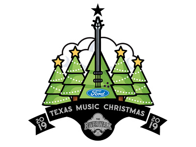 2019 Texas Music Christmas Holiday Parade Logo