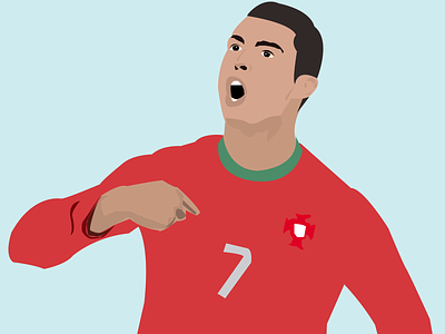 Ronaldo Illustration