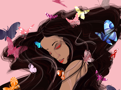 Messy Hair Designs Themes Templates And Downloadable Graphic