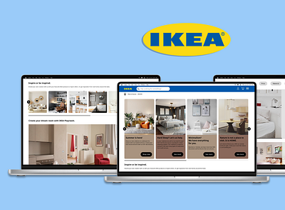 IKEA Web responsive (Website) apple branding design figma graphic design ikea macbook safari shopping ui uidesign ux webresponsive website