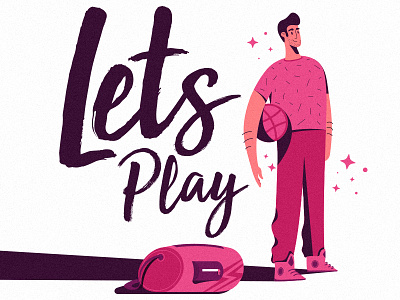 Lets Play dribbble