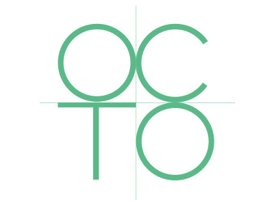 OCTO - An app that controls a happy life with action app depression illustrator logo octo sketch