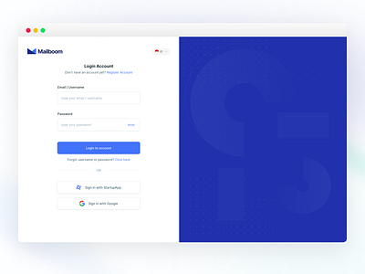 Login Page Email Application app application bootstrap branding component design forms free download freelance illustration inspiration logo popular product design project ui ui design uiux