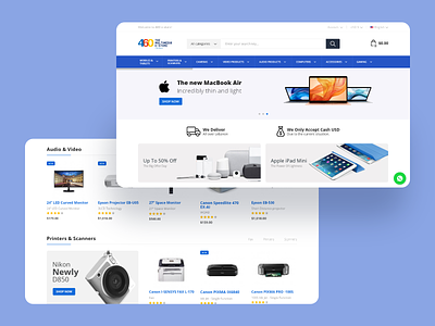 Website Electronics E-Commerce Store