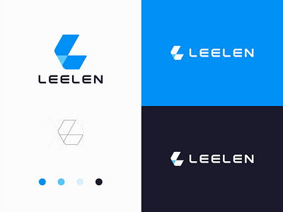 LEELEN LOGO brand branding design font icon illustration logo visual identity