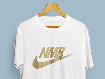 NIKE X NMB T SHIET brand china design logo nike nmb typography visual identity