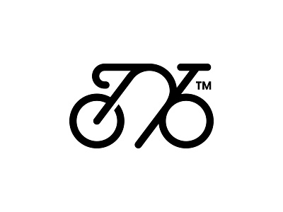 Bike Lock bicycle bike branding icon lock logo mark smart