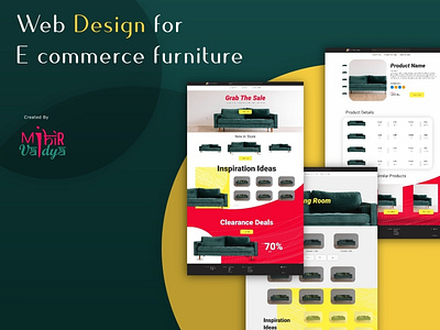 Ecommerce Furniture Web Design