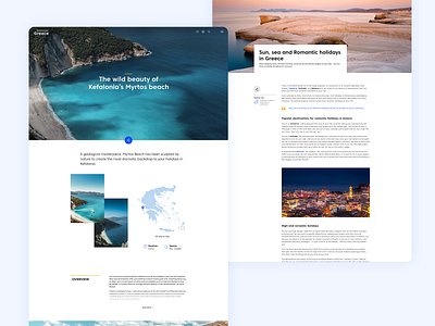 DiscoverGreece.gr Redesign blog booking clean design system discover greece guide hotels island redesign responsive summer tour travel ui ui design vacations