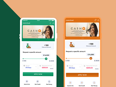 Loancloud App UI Design