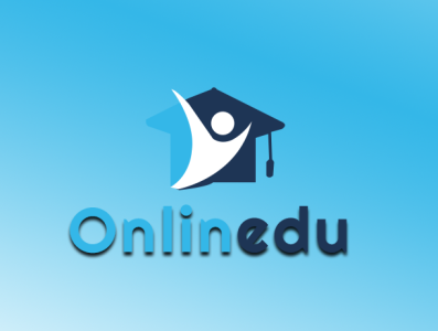 Logo Design of online education learning app branding design figma graphic design logo photoshop typography ui ui design website