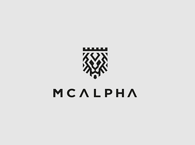 Mcalpha — Visual Identity alpha animal black bold brand brand design branding couture crown egypt fashion leon lion logo luxe luxury male men royal symbol