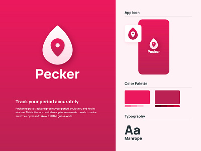 Pecker App Icon app design app icon branding design icon logo mobile app ui ui design ux
