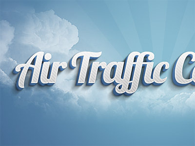 Air Traffic Controler atc blue clouds font game text typography ui