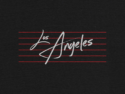 City of Angels city of angels cotton bureau los angeles tee design