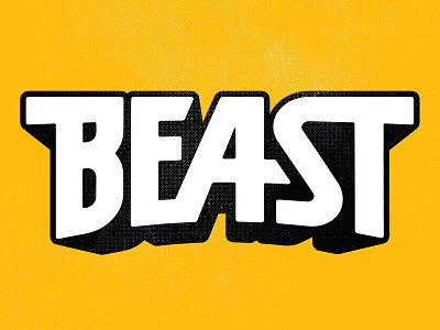 BEAST beast branding burger identity local logo restaurant type typography wordmark