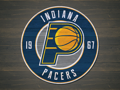 Indiana Pacers Rebrand aba basketball identity illustrator indiana indiana pacers logo nba sports design
