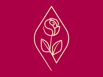 Unused Rose branding classy design fine flower identity illustration logo rose