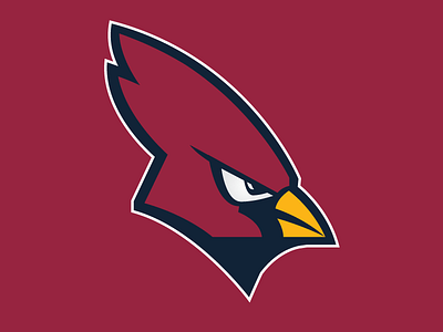 Arizona Cardinals Redesign arizona cardinals football idenitity illustration illustrator logo nfl redesign sports sports design team