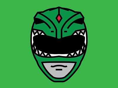 Power Rangers Illustration – Green Ranger
