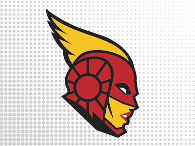Marvel/NFL Mashup Project – Arizona Marvels design illustrator logo marvel nfl sports
