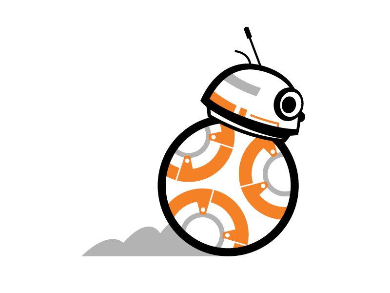 BB8 Illustration by Ross Shafer on Dribbble