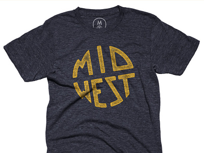 Midwest T-Shirt illustrator midwest shirt design simple tshirt typography vintage
