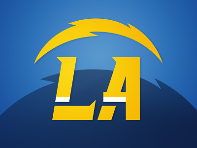 LA Chargers Identity chargers football identity la chargers logo los angeles nfl sports