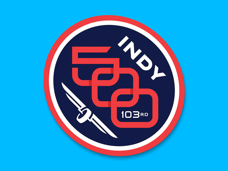 103rd Indy 500 Logo branding design identity indianapolis indianapolis 500 indy indy 500 logo procreate race racing sketch sports sports branding sports design sports identity