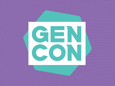 Unused Gen Con Logo branding design illustration indiana indianapolis indy local logo type type design typography