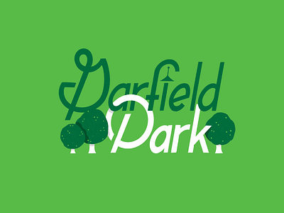 Garfield Park branding identity indiana indianapolis indy local neighborhood type typedesign typographic typography