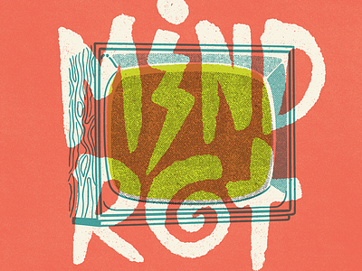 Mind Rot calligraphy doodle font graphic design handlettering illustration lettering type typography vintage