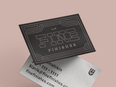 Unused Business Card Design