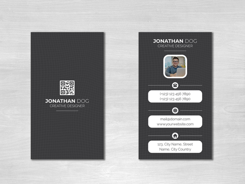 vistaprint business card psd template