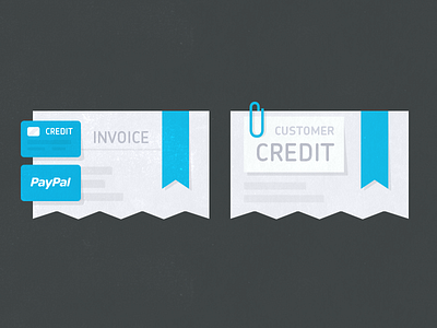 Invoicing accounting credit card flat illustration invoice
