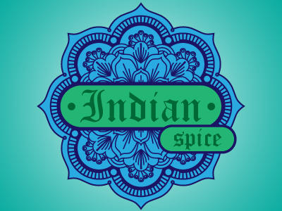 Indian Spice branding indian spice logo