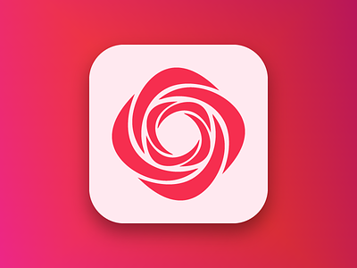 A Rose is a Rose app icon ios logo rose