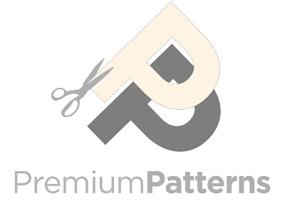 Premium Patterns - Logo apparel branding clothing custom design graphic design identity illustration logo online pattern maker premium patterns sewing sewing machine shop typography vector