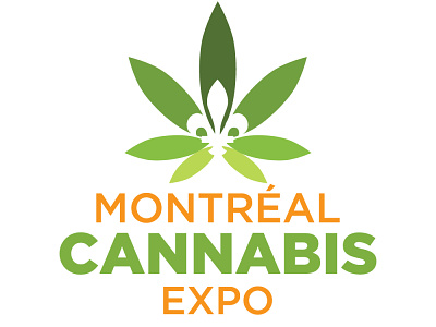 Montréal Cannabis Expo - Logo branding cannabis design edibles event expo graphic design identity illustration leaf logo marijuana montreal cannabis expo show vector weed