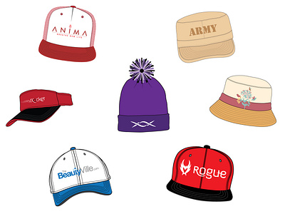 Hat Template - Dad Hat – MasterBundles