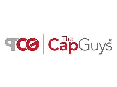 TCG - The Cap Guys - Logo branding corporate brand identity design graphic design identity illustration illustrator lettering logo type typography vector