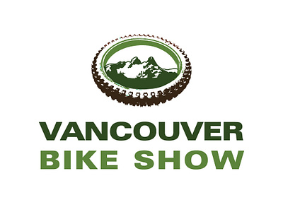 Vancouver Bike Show - Logo branding corporate brand identity design graphic design identity illustration illustrator lettering logo type typography vector